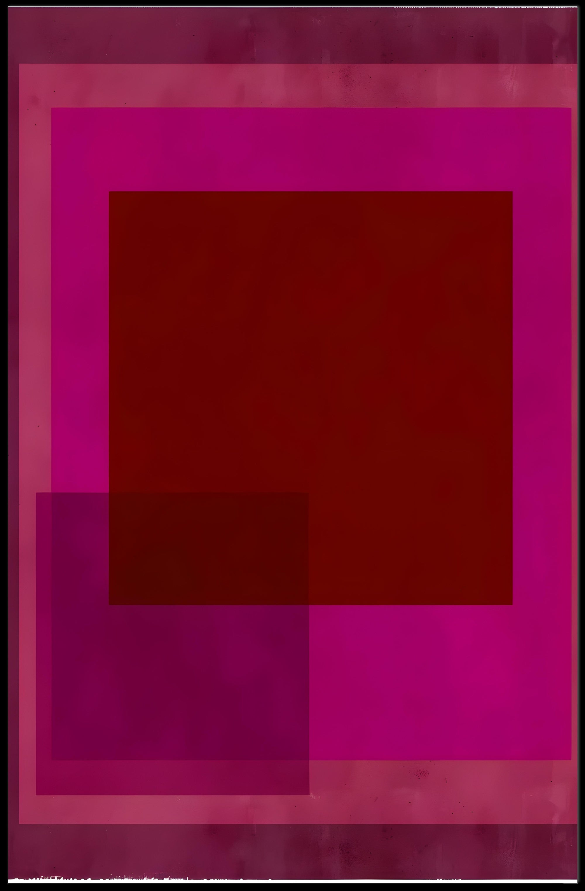 Vibrant Geometric Abstraction Poster