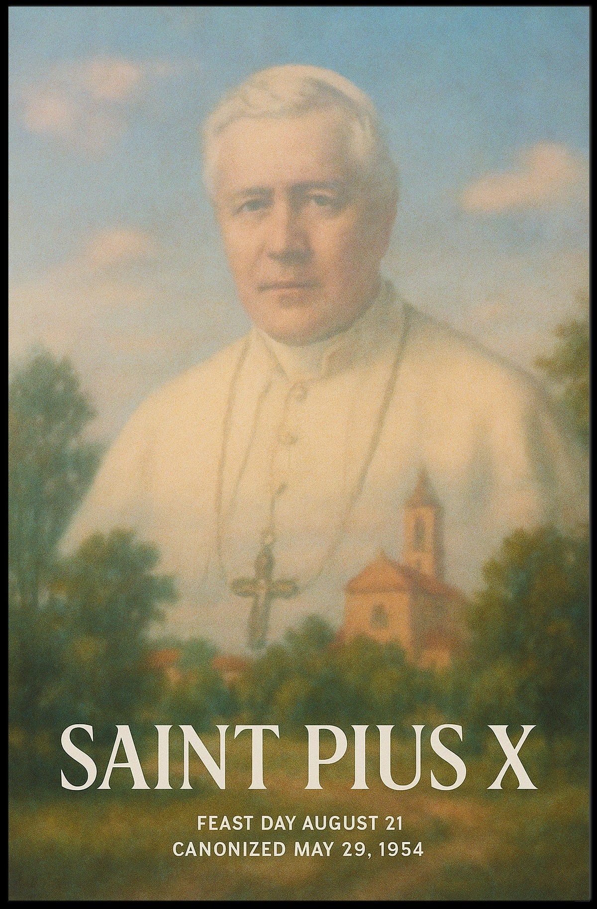 Saint Pius X Poster