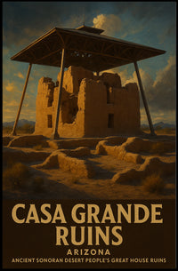 Casa Grande Ruins Arizona Poster