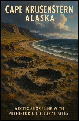 Cape Krusenstern Arctic Shoreline Poster