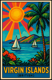 Virgin Islands (British) Travel Poster