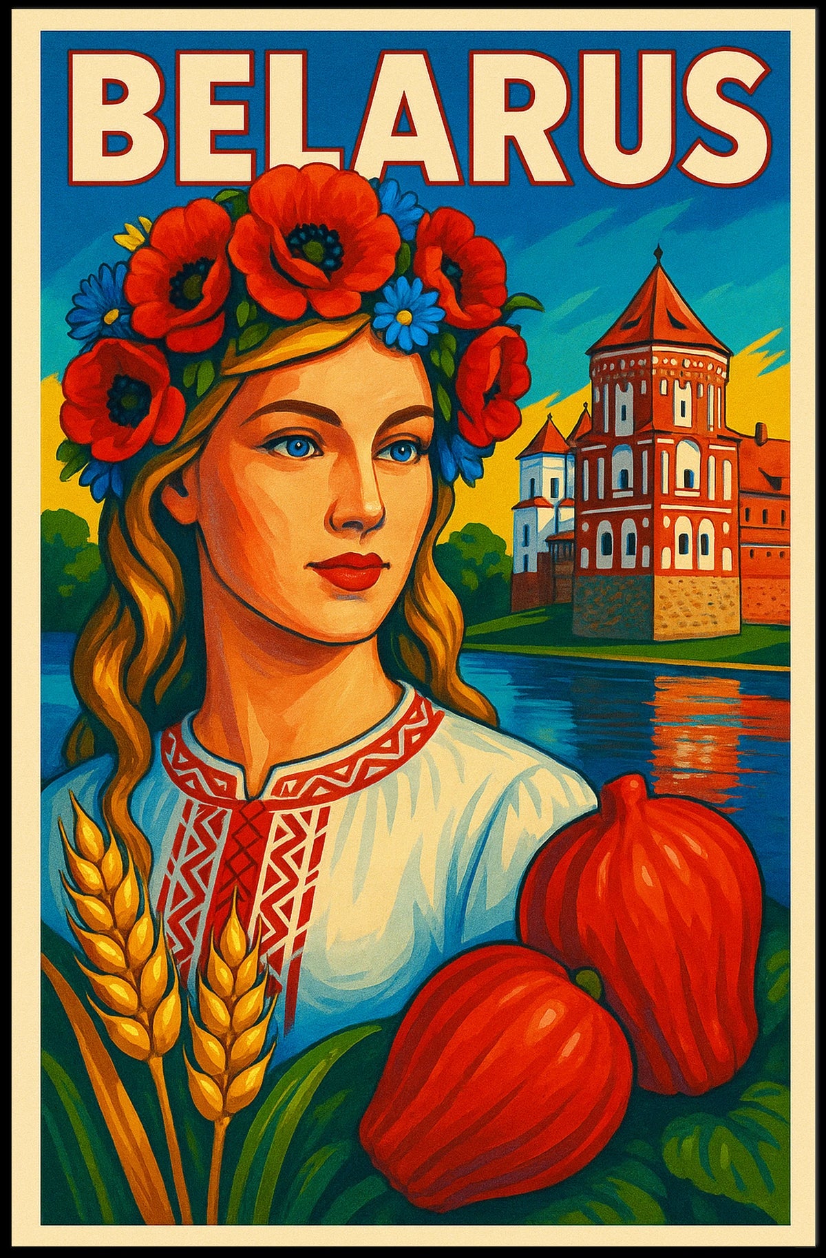 Belarusian Heritage Celebration Poster