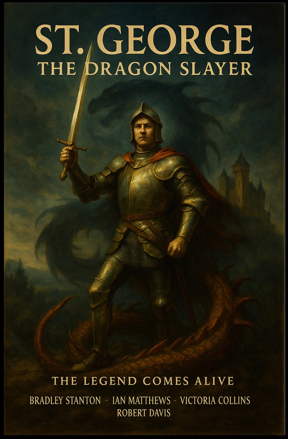 St. George The Dragon Slayer Poster