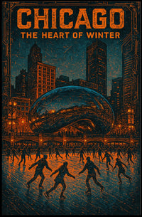 Chicago The Heart of Winter Poster