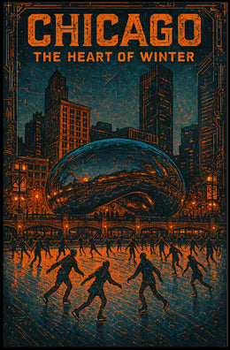 Chicago The Heart of Winter Poster