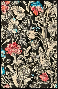 Floral Elegance Wall Art Print for Home Decor