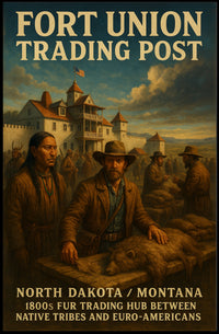 Fort Union Trading Post Poster