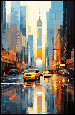 Urban Reflections Poster PosterGoat