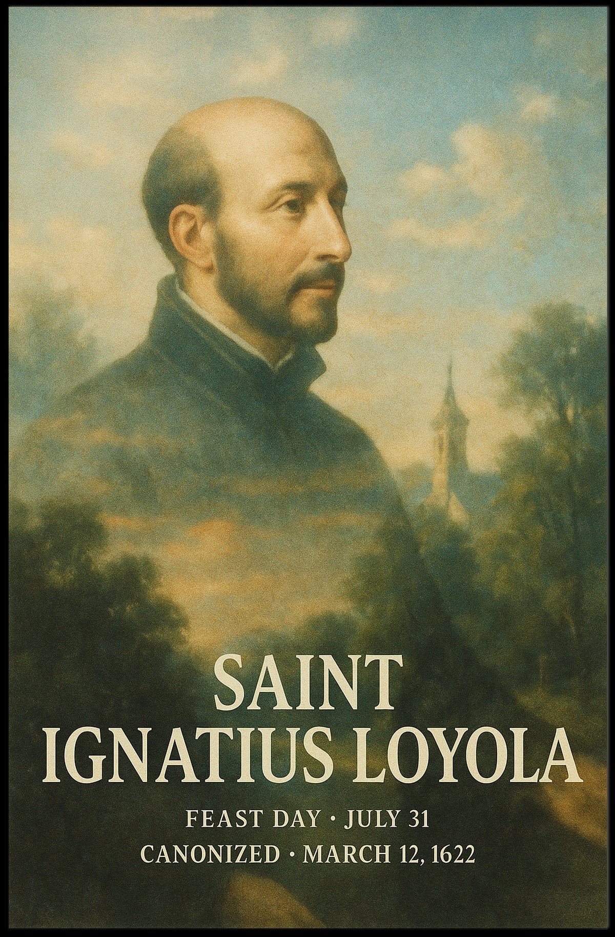 Saint Ignatius Loyola Poster