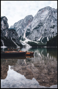 Tranquil Mountain Lake Poster
