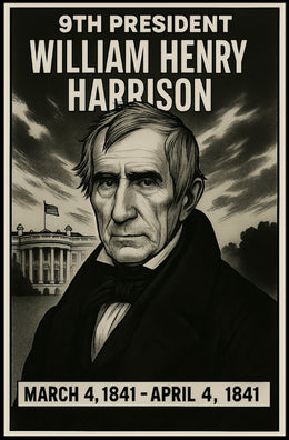 William Henry Harrison 9Th President Poster