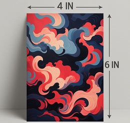Abstract Swirls Of Color Abstract Poster