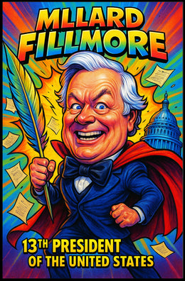Millard Fillmore 13th President Poster PosterGoat