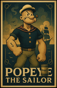 Popeye 1929 Art Poster POP-238