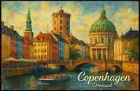 Copenhagen Charm Poster