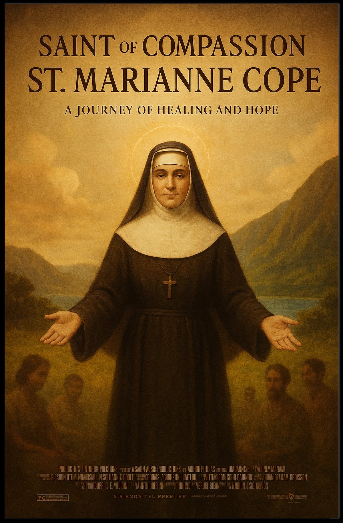 Saint of Compassion St. Marianne Cope Poster