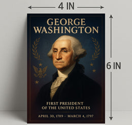 George Washington 1st President Poster PosterGoat