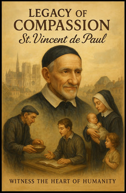 St. Vincent de Paul Compassionate Legacy Historical Poster PosterGoat