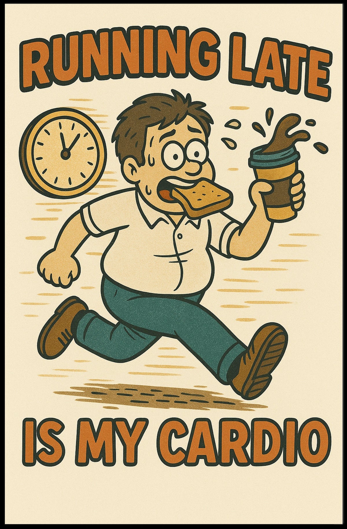 Running Late Poster