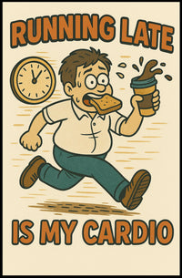 Running Late Poster