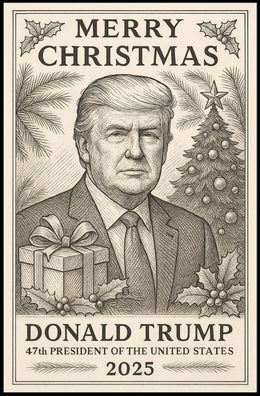 Donald Trump 47th President Poster