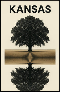 Kansas Reflection Poster