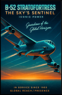 B-52 Stratofortress The Skys Sentinel Poster