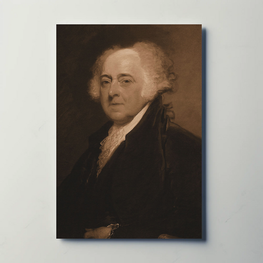John Adams 2nd President Of The United States Sepia Photo