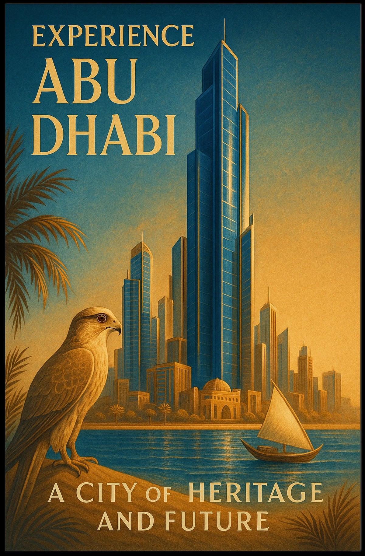 Experience Abu Dhabi Poster