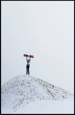 Triumph On The Snowy Hill Poster