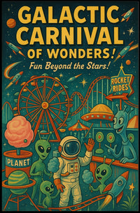 Galactic Carnival of Wonders Poster