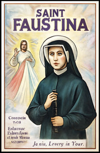 Saint Faustina Poster PosterGoat