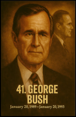 George Bush 41St President Poster