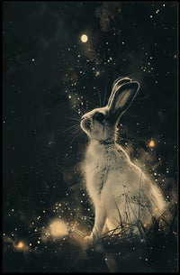 Celestial Rabbit Poster