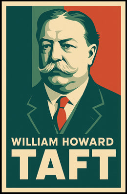 William Howard Taft Historic Portrait Poster
