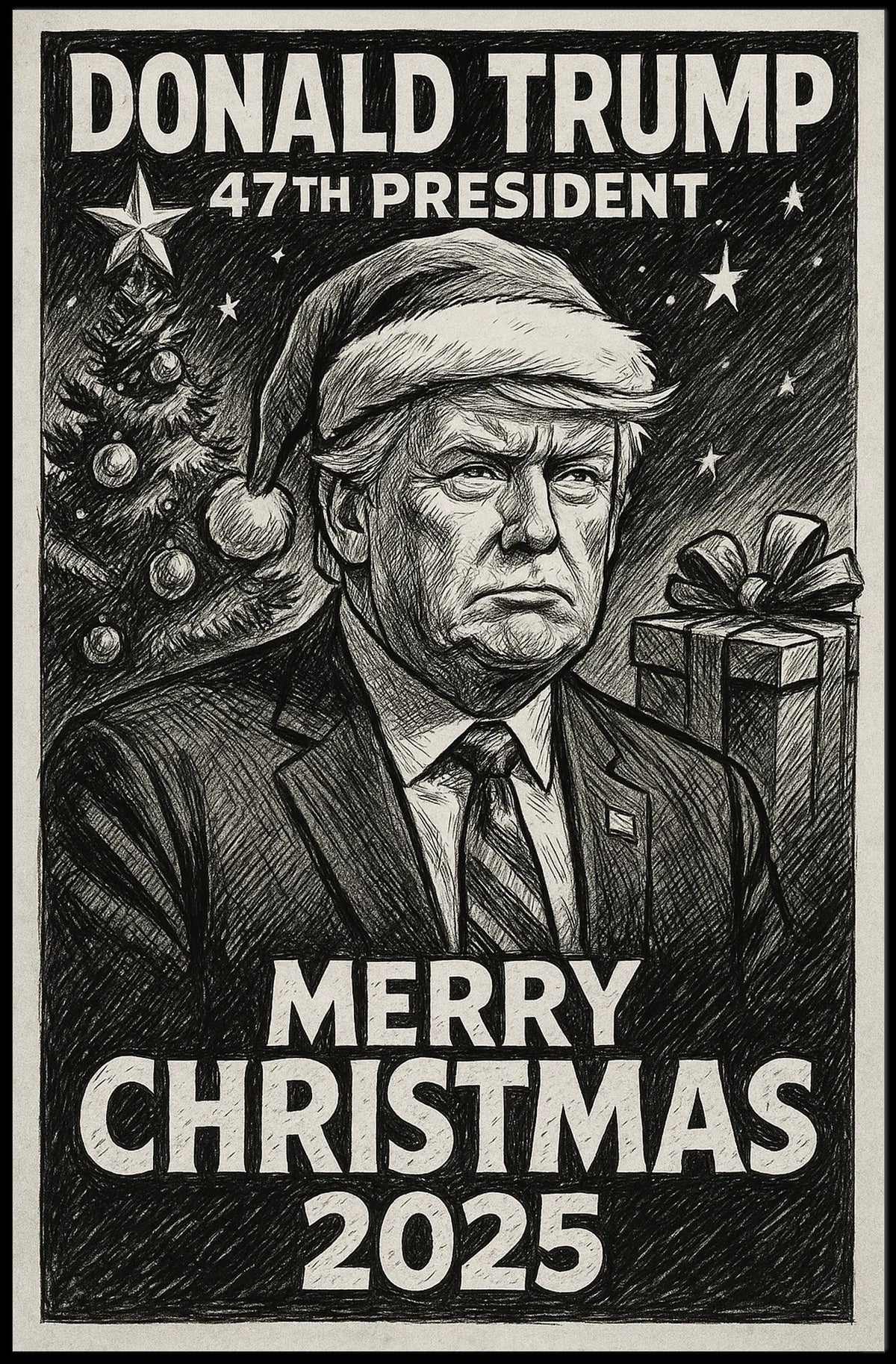 Donald Trump 47th President Poster