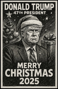 Donald Trump 47th President Poster