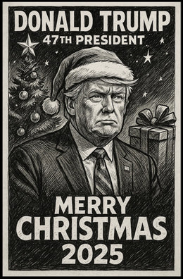 Donald Trump 47th President Poster