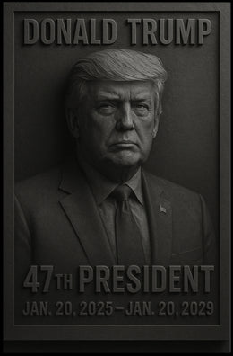 Donald Trump 47th President Poster