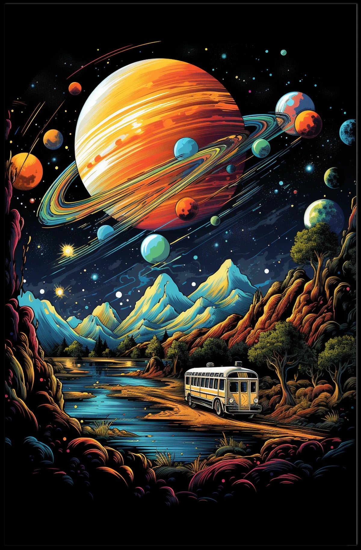 Cosmic Journey Poster