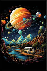 Cosmic Journey Poster