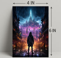 Journey To The Neon City Poster