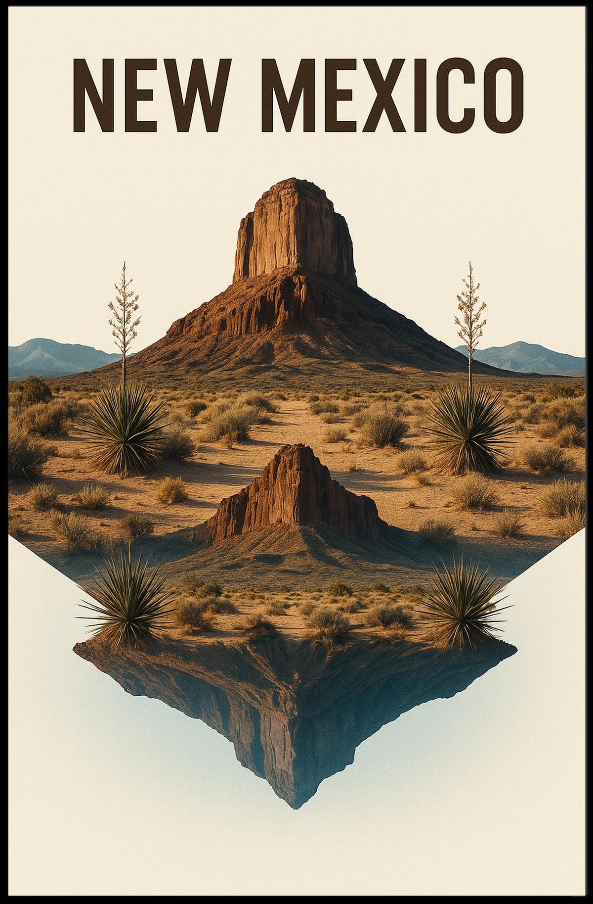 New Mexico Landscape Poster