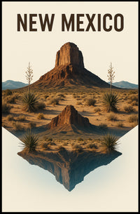 New Mexico Landscape Poster