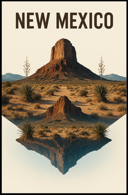 New Mexico Landscape Poster