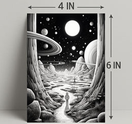 Cosmic Wanderer Poster PosterGoat