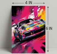Vibrant Speed Poster