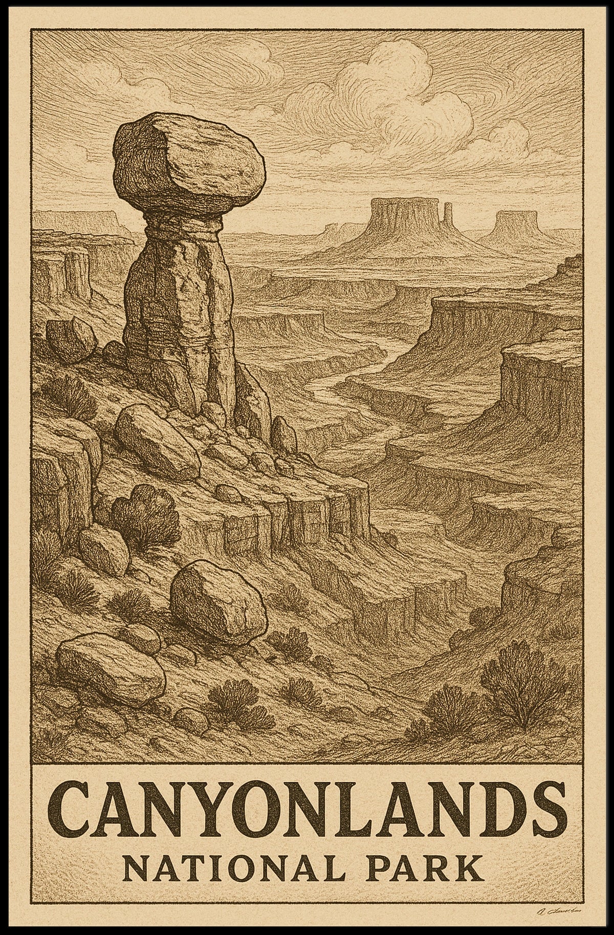 Canyonlands National Park Poster