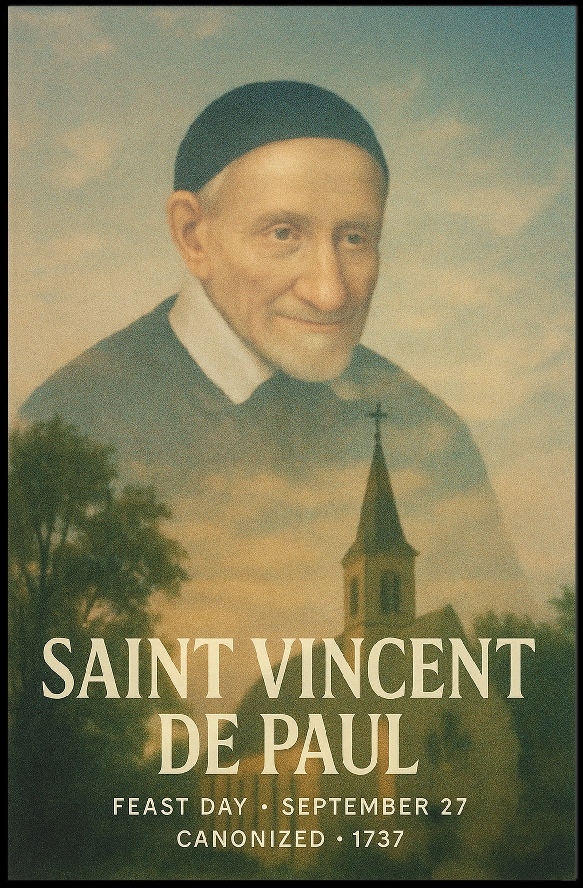 Saint Vincent De Paul Poster
