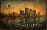 North Las Vegas Skyline Poster